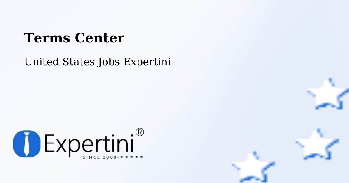 Terms of Service – North Wales - United States Jobs Expertini